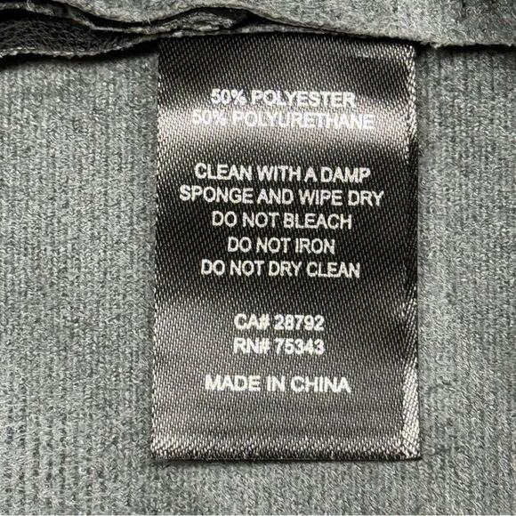 NWT House of Harlow 1960 Black Vegan Leather Mini Ruched Skirt Size Medium - Picture 12 of 15